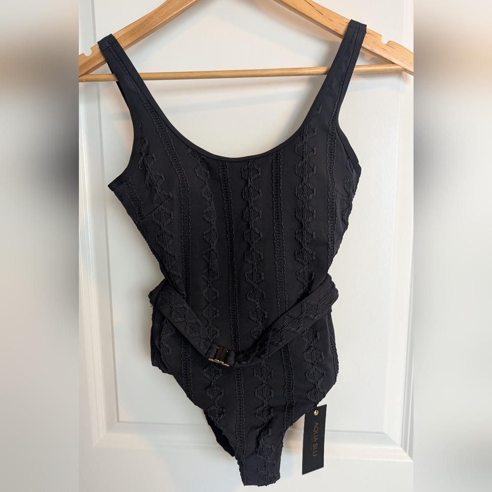 🏖️FLASH SALE🏖️NWT Aqua Blu Australia Raven Nicola DD/E Cup One-Piece Swimsuit